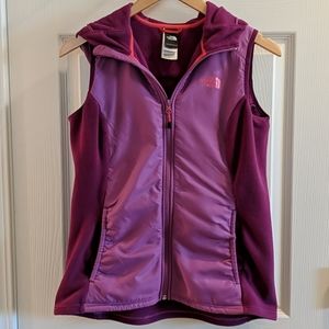 The North Face Vest with hoodie